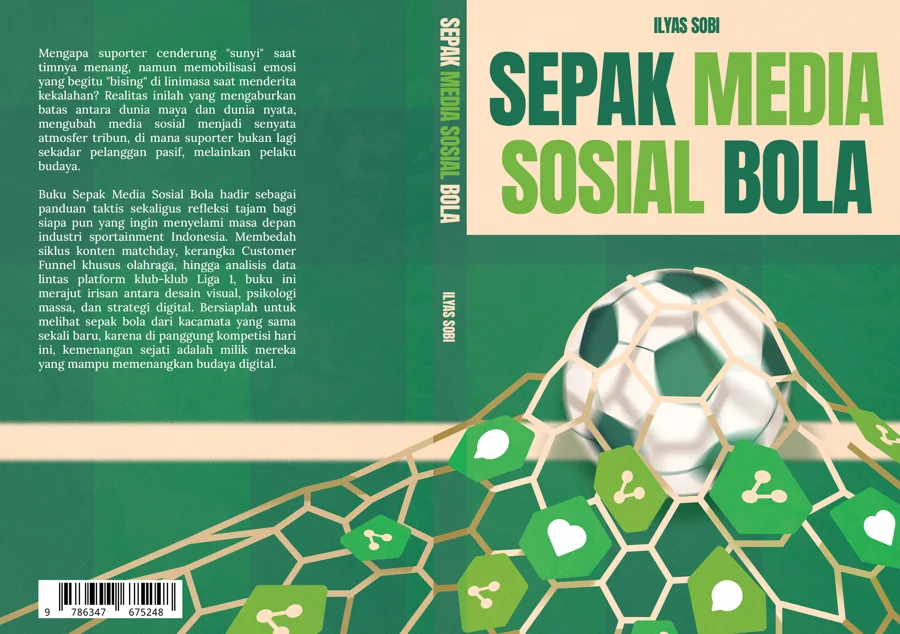Sampul buku Sepak Media Sosial Bola